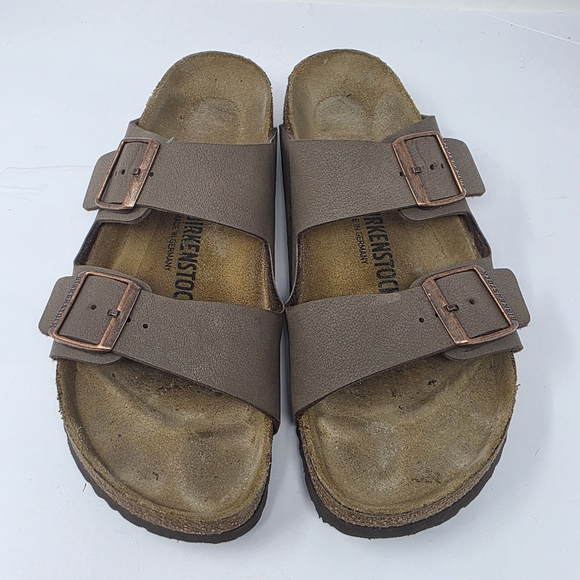 Birkenstock Arizona Mocha 2 Strap Sandals W 11 / M 9 - Picture 3 of 8